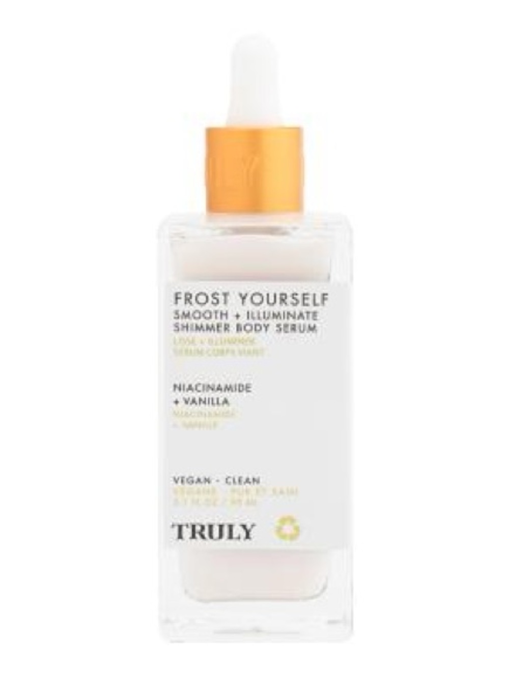 TRULY Frost Yourself Shimmer Body Serum - White & Gold